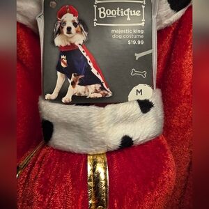 Bootique Regal Red and Gold Pet Outfit